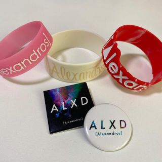 [ALEXANDROS] ラバーバンド 缶バッジ セット(ミュージシャン)