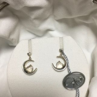 スタージュエリー(STAR JEWELRY)のスタージュエリー☆三日月型ムーンストーンピアス(ピアス)