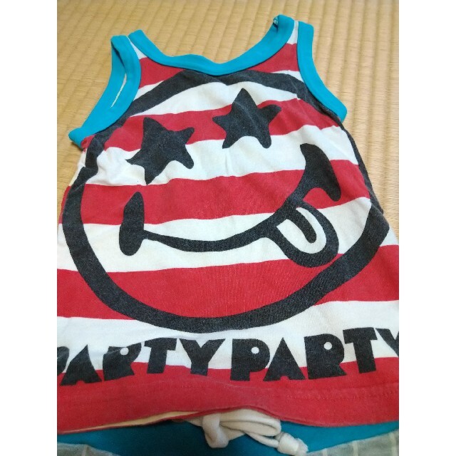 PARTYPARTY(パーティーパーティー)のPARTYPARTY　上下　90.95 キッズ/ベビー/マタニティのキッズ服男の子用(90cm~)(Tシャツ/カットソー)の商品写真