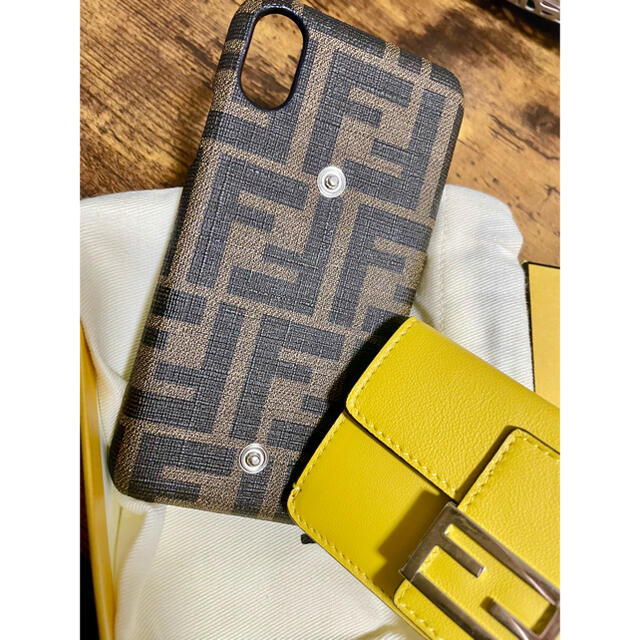 FENDI(フェンディ)の新品 FENDI iPhone ケース iphonex フェンディ スマホ/家電/カメラのスマホアクセサリー(iPhoneケース)の商品写真