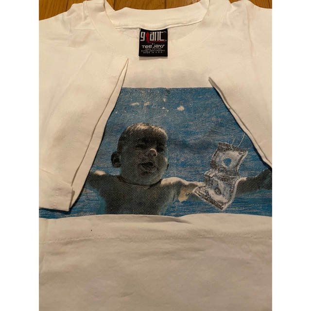 FEAR OF GOD(フィアオブゴッド)の90's NIRVANA NEVERMIND 希少 XL シングルステッチ メンズのトップス(Tシャツ/カットソー(半袖/袖なし))の商品写真