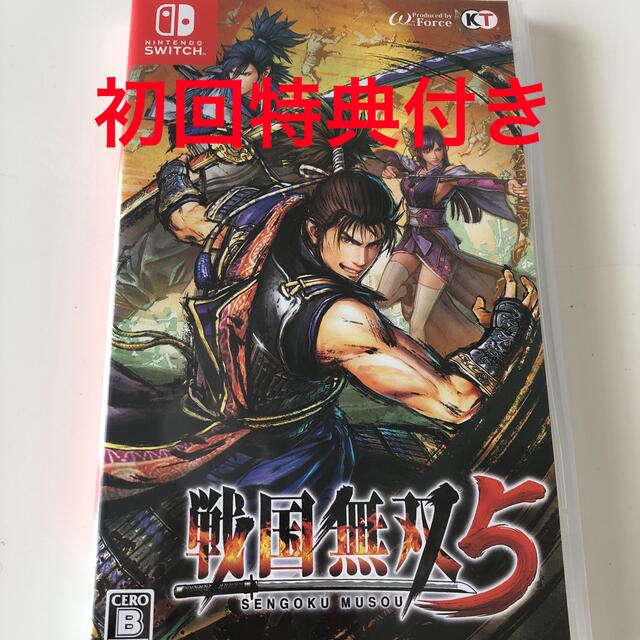 Koei Tecmo Games(コーエーテクモゲームス)の戦国無双5 Switch 初回特典付き エンタメ/ホビーのゲームソフト/ゲーム機本体(家庭用ゲームソフト)の商品写真