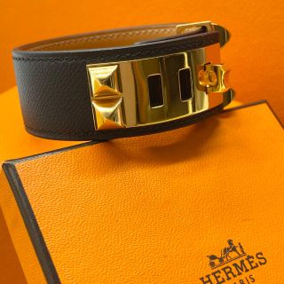 エルメス コーデ ブレスレット/バングル(レザー)の通販 35点