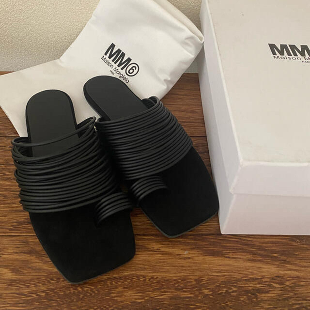 憧れの MM6 MaisonMargiela ホワイト サンダル 38 id-web.fr