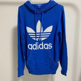 アディダス(adidas)のadidas ニット　パーカー(パーカー)