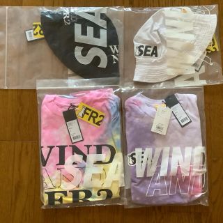 シー(SEA)の新品4点セット　wind and sea × FR2 のコラボモデル(Tシャツ/カットソー(半袖/袖なし))