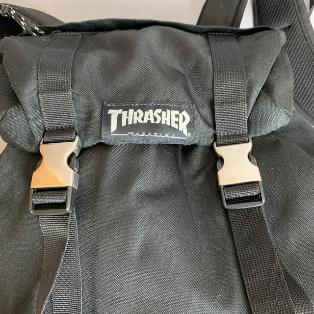 THRASHER(スラッシャー)のTHRASHER バックパック リュック　美品 メンズのバッグ(バッグパック/リュック)の商品写真