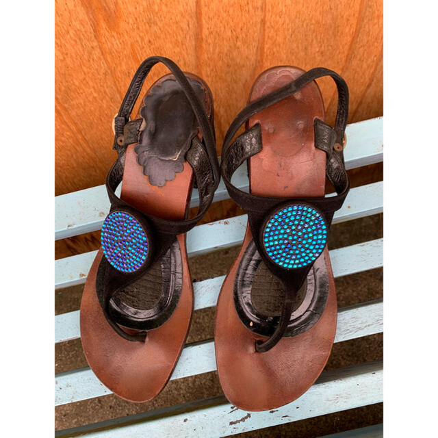 サンダル　アンティーク レディースの靴/シューズ(サンダル)の商品写真