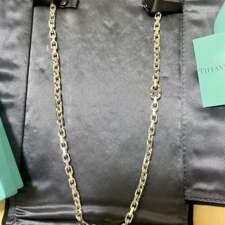 ティファニー　メイカーズチェーン　スターリングシルバー18K ネックレス　激レア