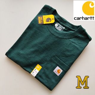 カーハート(carhartt)の④ Carhartt ハンターグリーン M Tシャツ カーハート 半袖 新品 緑(Tシャツ/カットソー(半袖/袖なし))