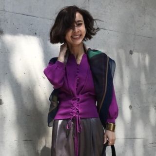 Ameri VINTAGE - アメリ CORSET LIKE KNITの通販 by juzu 's shop