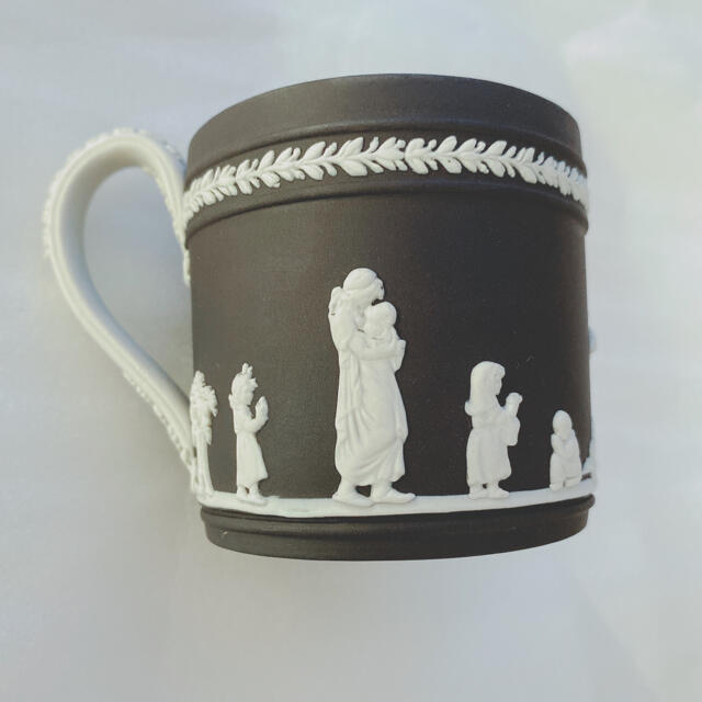 WEDGWOOD(ウェッジウッド)のWEDGWOOD  ジャスパー　コーヒーカップ＆ソーサー　♡新品未使用♡ 激レア インテリア/住まい/日用品のキッチン/食器(食器)の商品写真