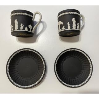 ウェッジウッド(WEDGWOOD)のWEDGWOOD  ジャスパー　コーヒーカップ＆ソーサー　♡新品未使用♡ 激レア(食器)