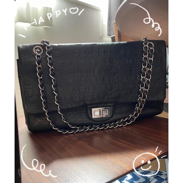CHANEL - レアCHANEL2.55ダブルフラップ　ダブルチェーン ショルダーバッグ