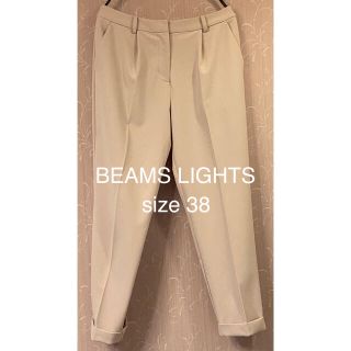 ビームス(BEAMS)のビームスライツ　BEAMS LIGHTS クロップド ストレッチ パンツ 38(クロップドパンツ)