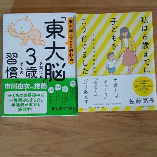 ショウガクカン(小学館)の私は6歳までに子どもをこう育てました 佐藤亮子、「東大脳」を育てる3歳までの習慣(住まい/暮らし/子育て)