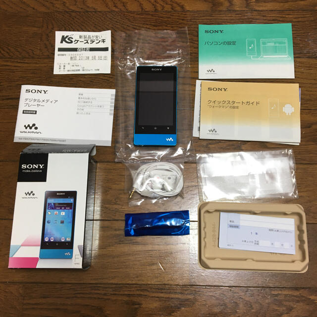 SONY(ソニー)のまえばら様専用/SONY ウォークマン 中古 スマホ/家電/カメラのオーディオ機器(ポータブルプレーヤー)の商品写真