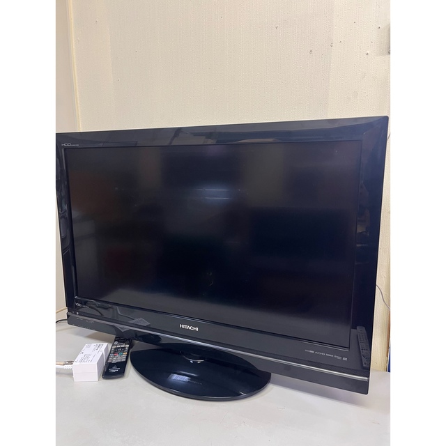 日立(ヒタチ)の液晶プラズマテレビHITACHI TV Wooo３２型お値下げ中 スマホ/家電/カメラのテレビ/映像機器(テレビ)の商品写真