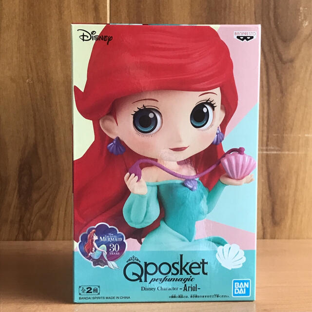 BANDAI(バンダイ)の未開封 Qposket Disneyリトルマーメイド アリエル A エンタメ/ホビーのフィギュア(アニメ/ゲーム)の商品写真