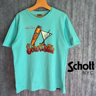 ショット(schott)のschott NYC MADE IN USA カクテルシガー　厚手　Tシャツ(Tシャツ/カットソー(半袖/袖なし))