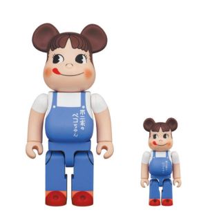 フジヤ(不二家)の【新品】BE＠RBRICKペコちゃんThe overalls girl 400%(その他)