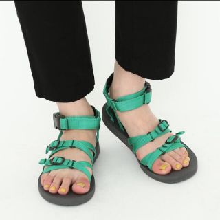 テバ(Teva)のTeva　サンダル　25cm　スポサン　グリーン　USA8(サンダル)