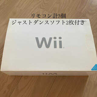 ニンテンドウ(任天堂)のNintendo Wii RVL-S-WD 本体(家庭用ゲーム機本体)