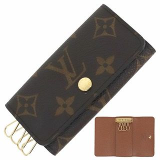 ルイヴィトン(LOUIS VUITTON)のルイヴィトン キーケース ミュルティクレ4 モノグラム 4連キーケース メンズ レディース 新品 1018(キーケース)