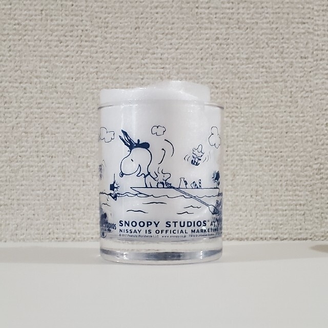 SNOOPY(スヌーピー)のスヌーピーグラス 限定品 2個セット インテリア/住まい/日用品のキッチン/食器(グラス/カップ)の商品写真