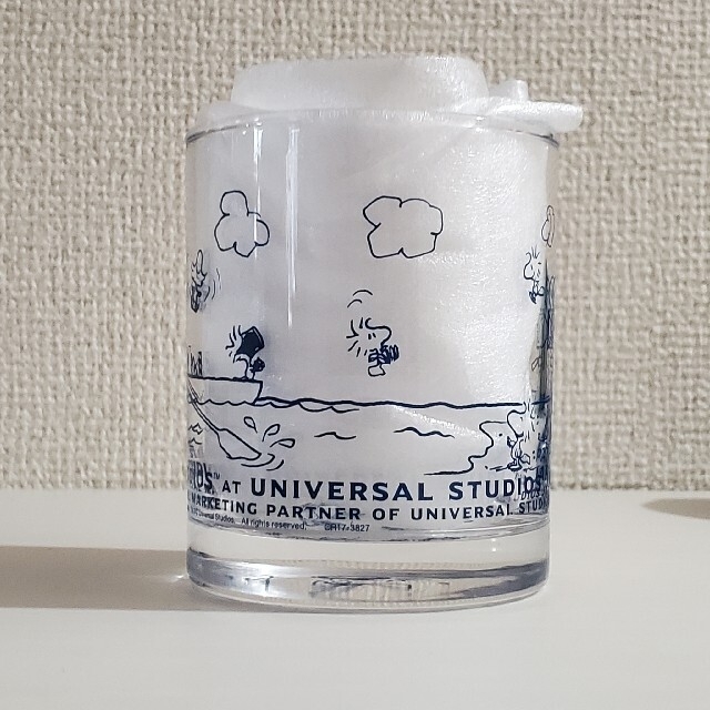 SNOOPY(スヌーピー)のスヌーピーグラス 限定品 2個セット インテリア/住まい/日用品のキッチン/食器(グラス/カップ)の商品写真