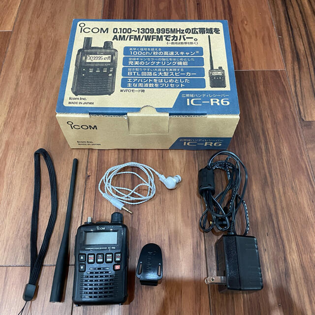 ICOM IC-R6エンタメ/ホビー