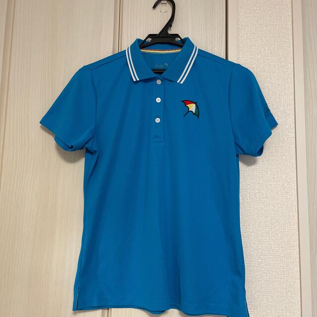 Arnold Palmer(アーノルドパーマー)のアーノルドパーマー　ゴルフウェア　ターコイズブルー レディースのトップス(ポロシャツ)の商品写真