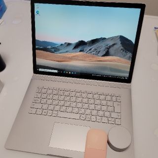 マイクロソフト(Microsoft)のSurface Book3 15 最上位スペック＋Pen、Dial、マウス(ノートPC)