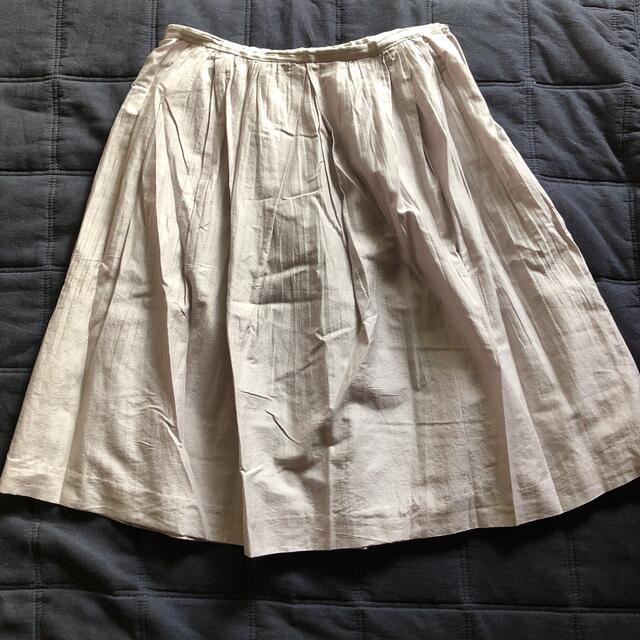 MARGARET HOWELL(マーガレットハウエル)のギャザースカート　マガハ3 レディースのスカート(ひざ丈スカート)の商品写真