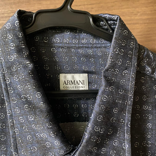 ARMANI COLLEZIONI(アルマーニ コレツィオーニ)のARMANI COLEEZIONI シルク ロングスリーブシャツ メンズのトップス(シャツ)の商品写真