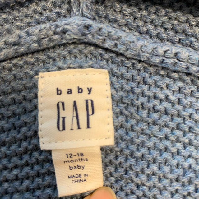 babyGAP(ベビーギャップ)のGap パーカー&くまちゃんタイツ set キッズ/ベビー/マタニティのこども用ファッション小物(靴下/タイツ)の商品写真