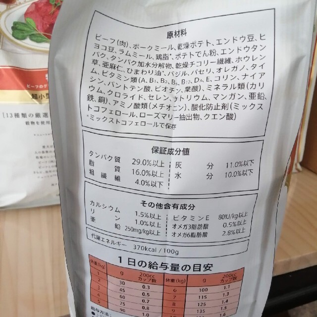 シュプレモ　牧場のレシピ　2kg×2袋セット その他のペット用品(ペットフード)の商品写真