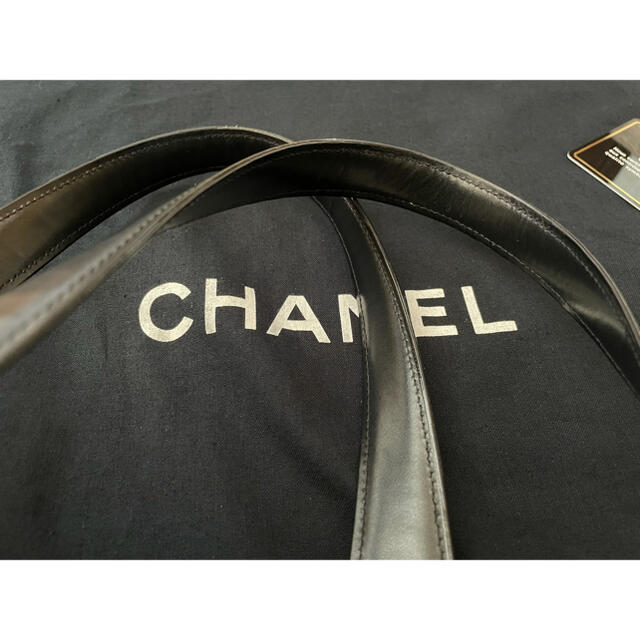 CHANEL(シャネル)の【シャネル】ニュートラベルライン　ブラック　トートバッグ レディースのバッグ(トートバッグ)の商品写真