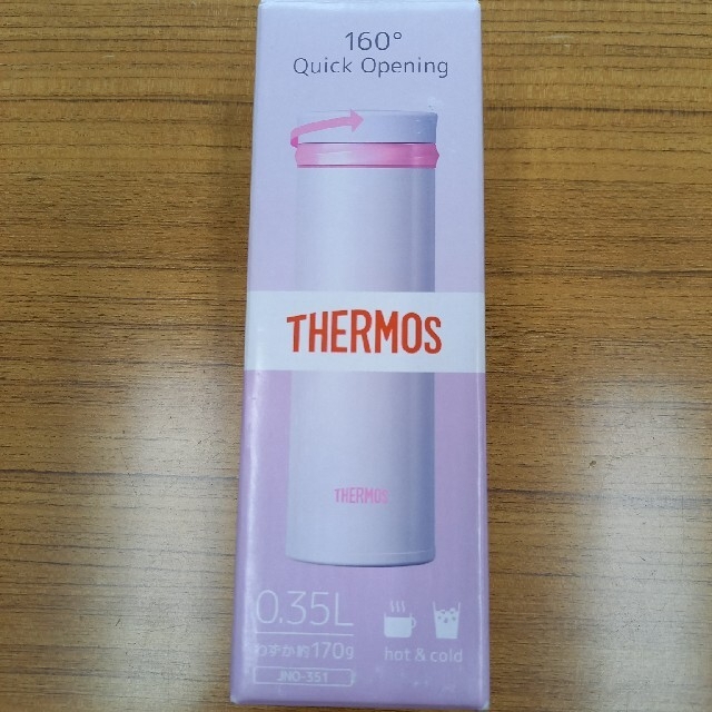 THERMOS(サーモス)の最終値下げ！サーモス　真空断熱ケータイマグ　0.35リットル インテリア/住まい/日用品のキッチン/食器(弁当用品)の商品写真