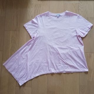 ユニクロ(UNIQLO)のUNIQLO×jwanderson アシンメトリートップス(L)(Tシャツ(半袖/袖なし))