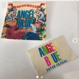 エンジェルブルー(angelblue)のエルジェルブルー　ワッペン　タグ　2枚セット(ネームタグ)