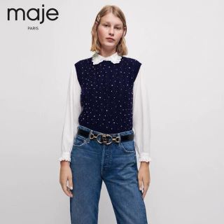 maje - ❤️maje2021新作 新品 ベスト 綺麗上品 の通販 by 服が正規品