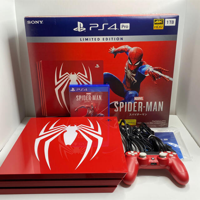 エンタメホビーPlayStation 4 Proスパイダーマン・リミテッドエディション