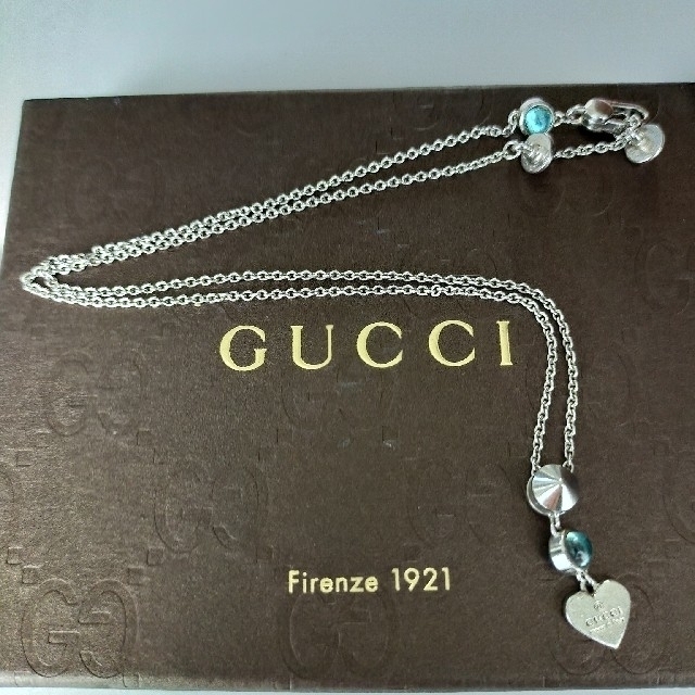 Gucci(グッチ)のGUCCI　グッチ　ハートネックレス レディースのアクセサリー(ネックレス)の商品写真