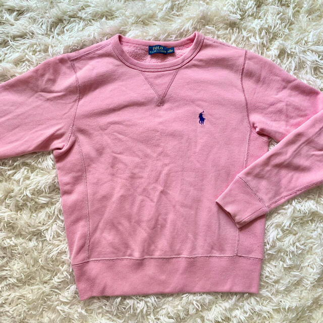 POLO RALPH LAUREN - ラルフローレン ピンク トレーナー XSの通販 by ...