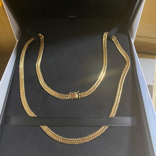 人気大割引 k18 喜平 トリプル12面 50.2g 60cm 中古 ネックレス - mail