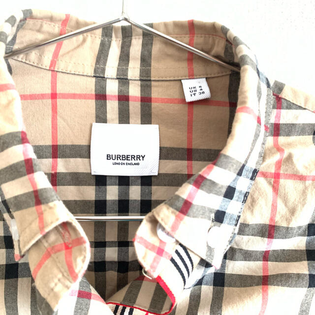 BURBERRY(バーバリー)の【ユウ様専用】BURBERRY チェックシャツ レディース 38 レディースのトップス(シャツ/ブラウス(長袖/七分))の商品写真