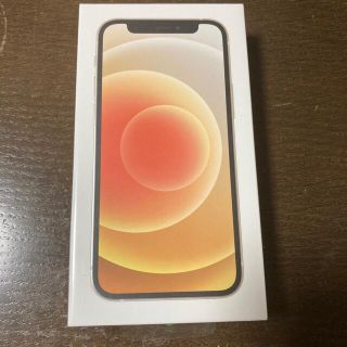 アイフォーン(iPhone)のiPhone12 mini 64GB ホワイト SIMロック解除済み(スマートフォン本体)