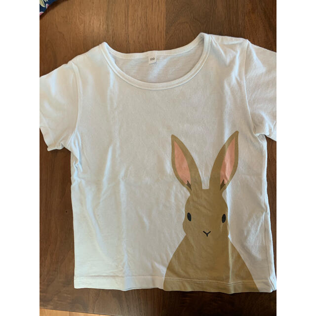 babyGAP(ベビーギャップ)の5月末まで値下げ⭐︎無印良品100cm Tシャツ、babygapショートパンツ キッズ/ベビー/マタニティのキッズ服女の子用(90cm~)(Tシャツ/カットソー)の商品写真