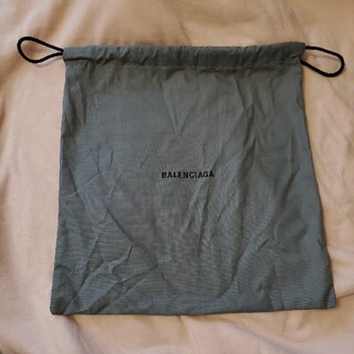 バレンシアガ(Balenciaga)のブランド古着  さん専用☆BALENCIAGA 巾着袋 グレー(ショップ袋)